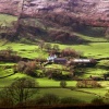 Cumbrian farm. Late afternoon